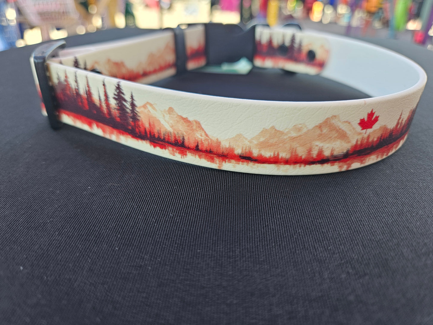 Pre-Made, Printed Biothane® 1" width - Elbows Up!